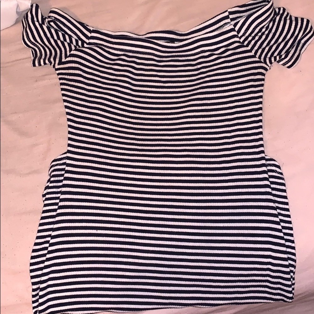 off the shoulder mini dress